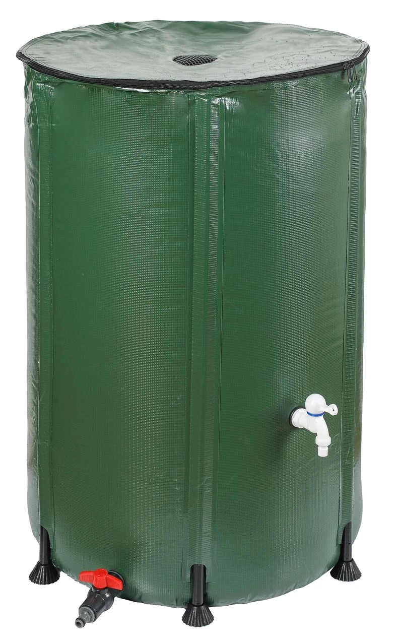 Hordó Strend Pro CRB50, 500 liter, összecsukható, esővízhez, szeleppel, tartály