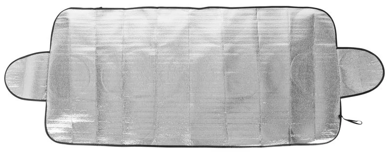 Napellenző, autó szélvédőre, 85x180 cm, túlnyúlásokkal, furgonokhoz, alumínium