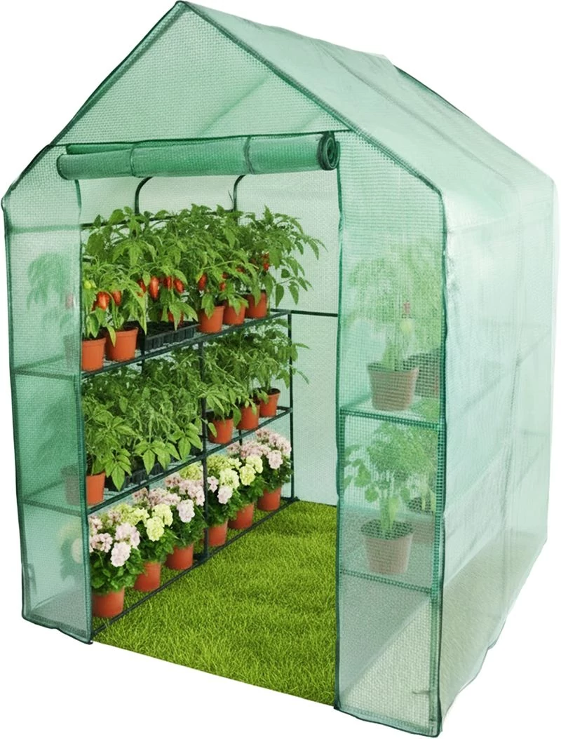 Palántázó Strend Pro Greenhouse X098, fólia, 1420x1420x1930 mm, fóliasátor