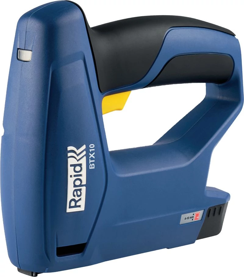 Tűzőgép RAPID BTX 10, akkumulátoros kárpitos tűzőgép, 3,6V, 53 típusú kapcsok, 4-10 mm