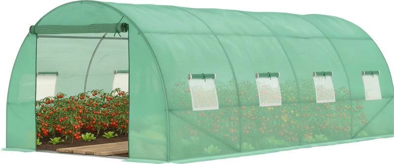 Palántázó Strend Pro Greenhouse, bejárható, fólia, fóliasátor, 300x450x200 cm
