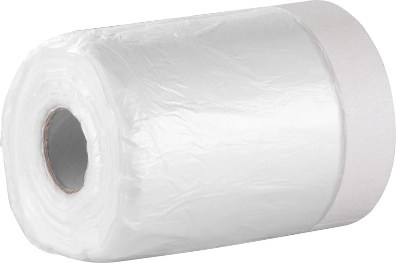 Takarófólia Strend Pro, 550 mm, H-30 m, PE, festő, maszkoló ragasztószalaggal, takaró, padlóra