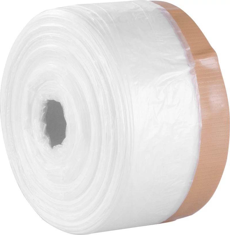 Takarófólia Strend Pro, 550 mm, H-30 m, PE, festő, szövet ragasztószalaggal, takaró, padlóra