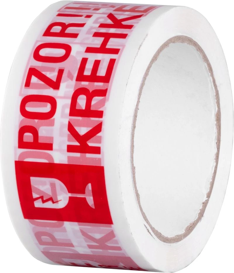 Szalag Strend Pro, 50 mm, Hossz: 66 m, ragasztó, figyelmeztető, 