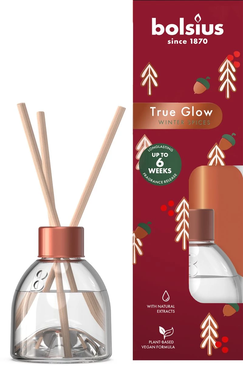Diffúzor Bolsius Winter Spices, Karácsonyi, 60 ml