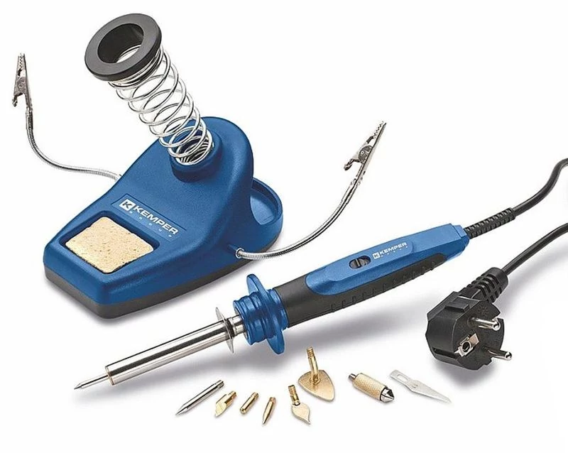 Forrasztópáka KEMPER 1500KIT, készlet, fába égető