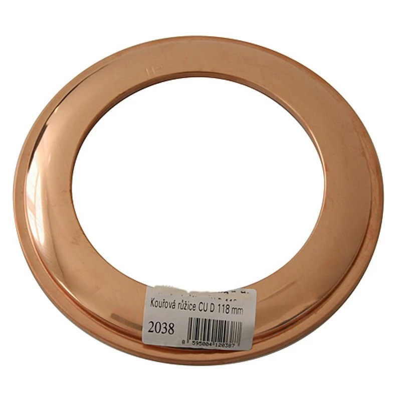 Füstcső rozetta Antikoro 152 mm, Cu, füstcsőhöz