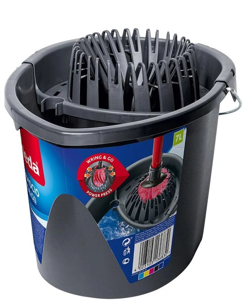 Vödör Vileda SuperMocio Wring&Go, csavarókosárral