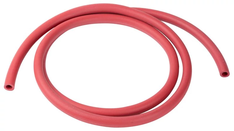 Tömlő, borhoz, 12/8 mm, 150 cm, teljesen gumírozott, piros, élelmiszeripari