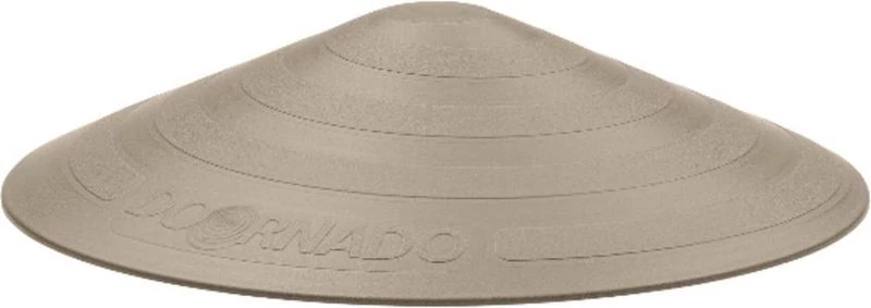 Ajtóütköző DOORSTOPPER, ütköző, műanyag ajtóhoz, padlóra, bézs