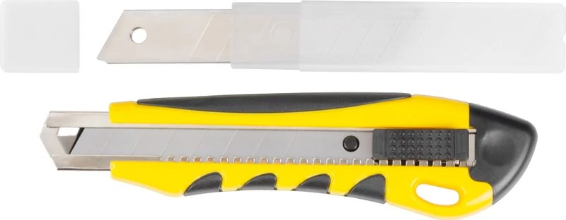 Kés Strend Pro UK888+1A, 18 mm, tördelhető pengéjű, + 10 db penge