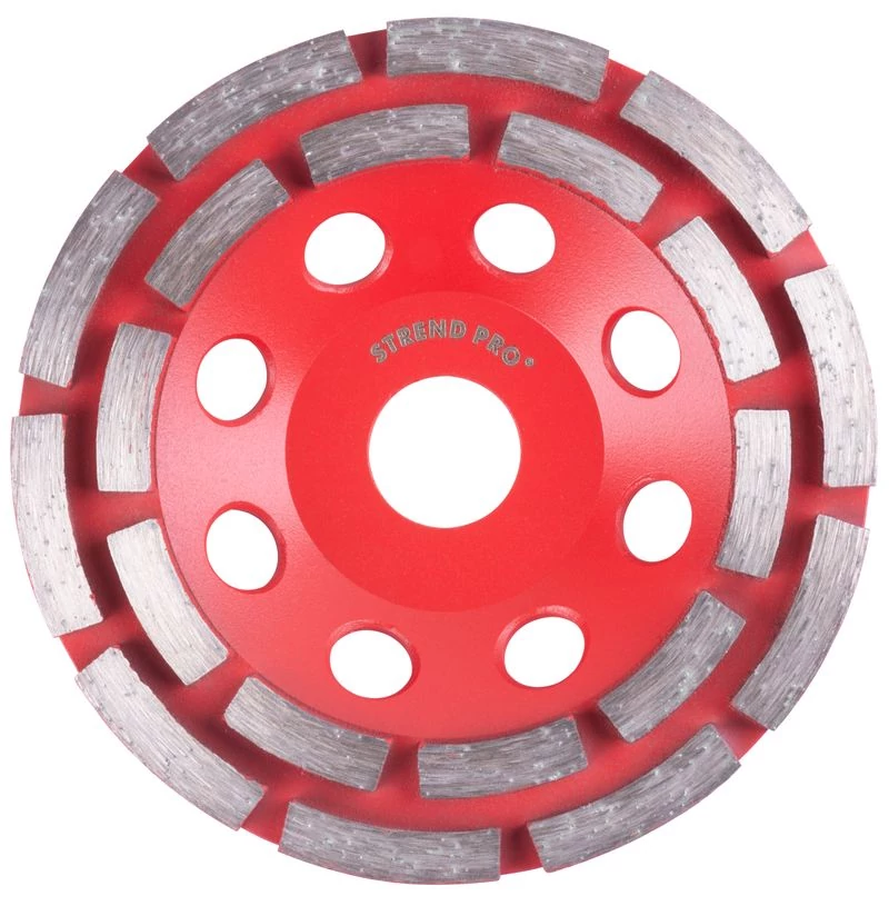 Tárcsa Strend Pro Premium CGW22, 125 mm, 2rowsCup, csiszoló, gyémánt, betonhoz, duplasoros