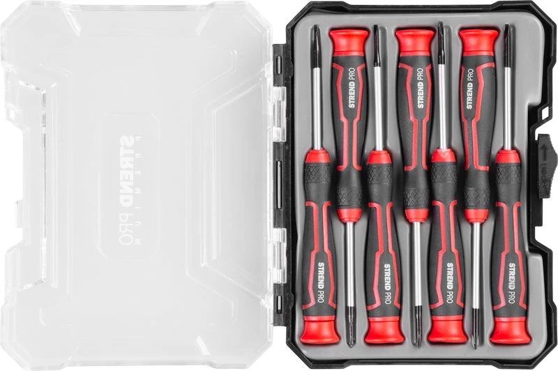 Csavarhúzó készlet Strend Pro Premium ComfortGrip DL131, 7 részes