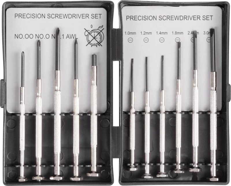Órás csavarhúzó készlet Strend Pro SD5011, 11 részes, mini