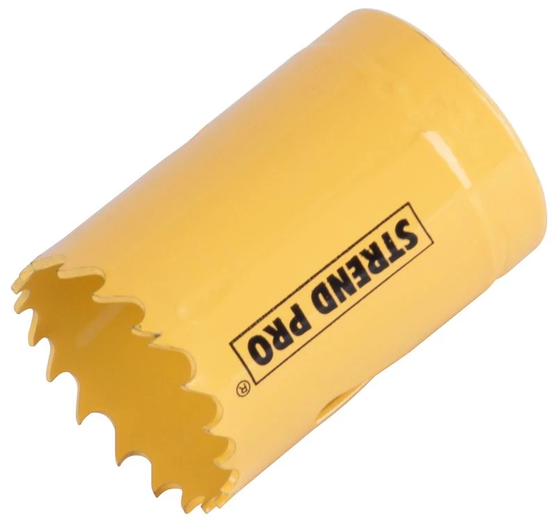 Lyukfúró Strend Pro BHS44, 35 mm, M3 Bi-metal, fém lyukfúró, fűrész típusú