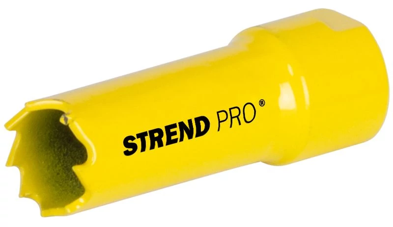 Lyukfúró Strend Pro BHS44, 16 mm, M3 Bi-metal, fém lyukfúró, fűrész típusú