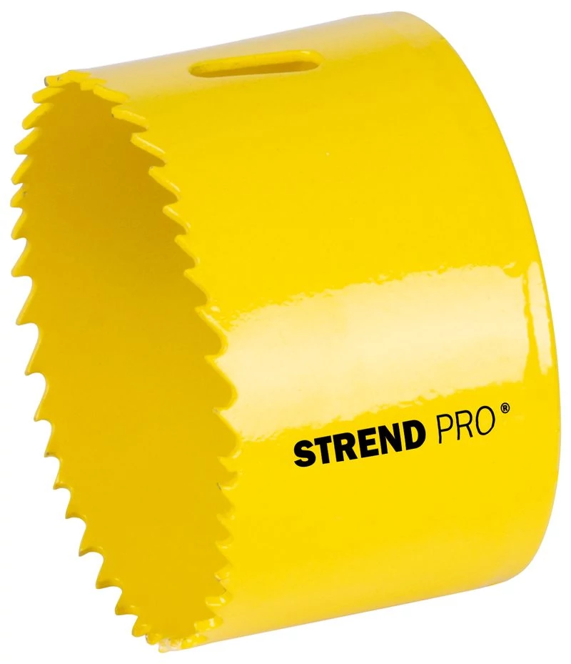 Lyukfúró Strend Pro BHS44, 73 mm, M3 Bi-metal, fém lyukfúró, fűrész típusú