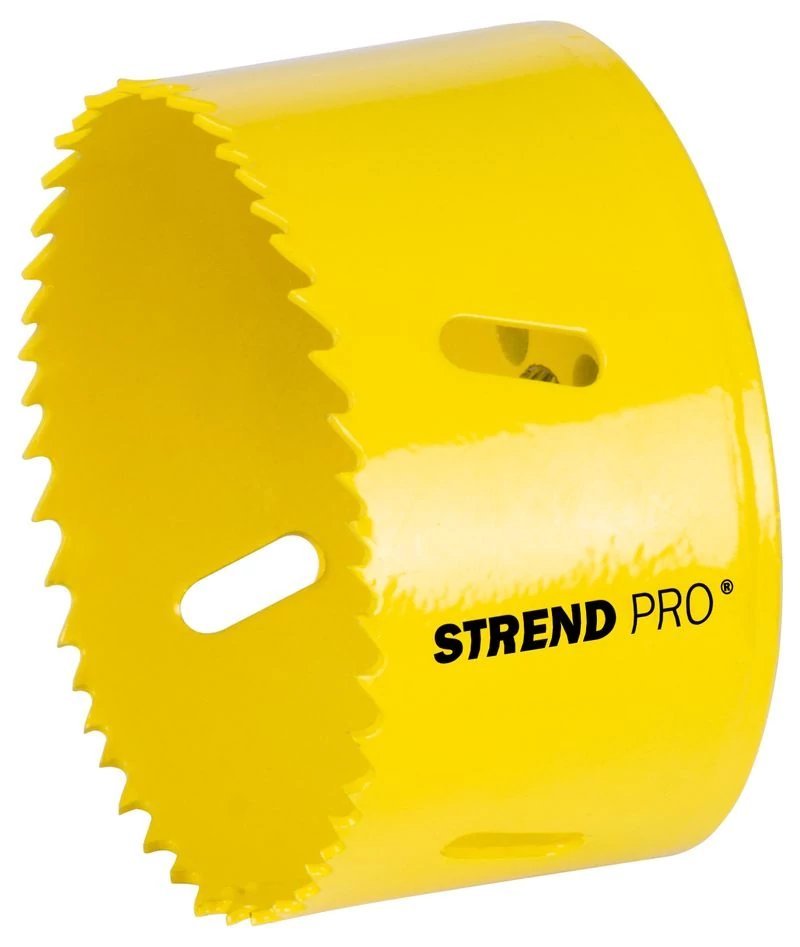 Lyukfúró Strend Pro BHS44, 82 mm, M3 Bi-metal, fém lyukfúró, fűrész típusú