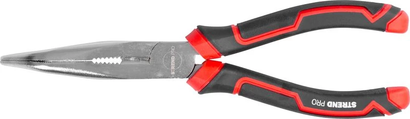 Fogó Strend Pro Premium ComfortGrip DL413, 200 mm, hajlított orrú
