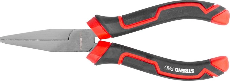 Fogó Strend Pro Premium ComfortGrip DL414, 160 mm, lapos orrú