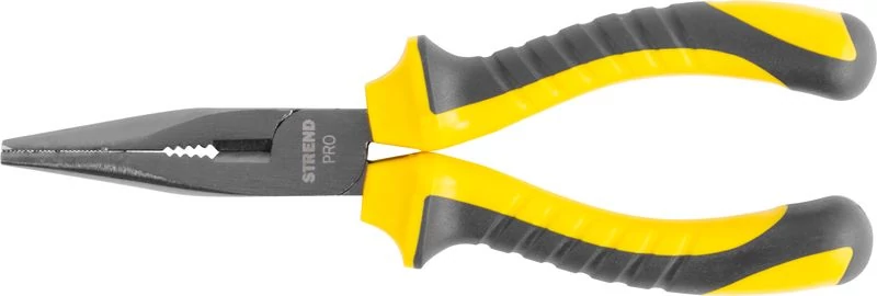 Fogó Strend Pro PL1023 200 mm, egyenes, hosszú orrú