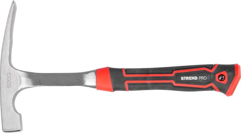 Kalapács Strend Pro Premium ComfortGrip DL502, 600 g, kőműves, üvegszálas nyél, TPR