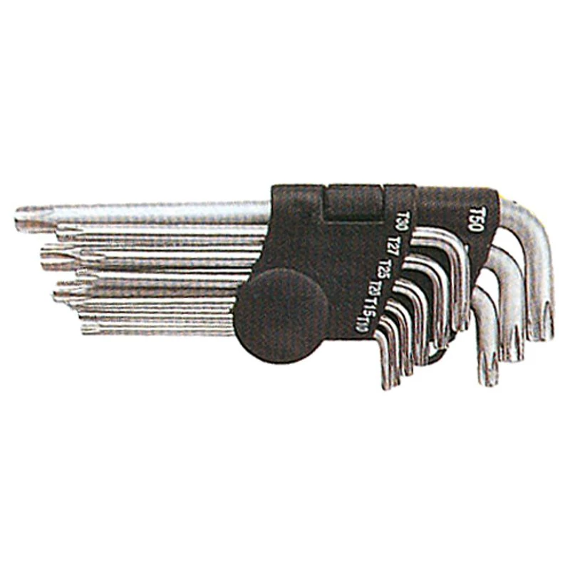 Kulcs készlet Strend Pro HK0042, 9 részes, T10-T50, Torx, belső