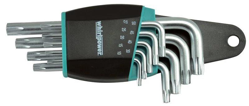 Kulcs készlet Whirlpower® 158-1109, 9 részes, Torx
