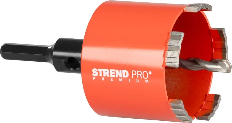 Koronafúró Strend Pro Premium, 82x68 mm, M16 menet, 5 fog