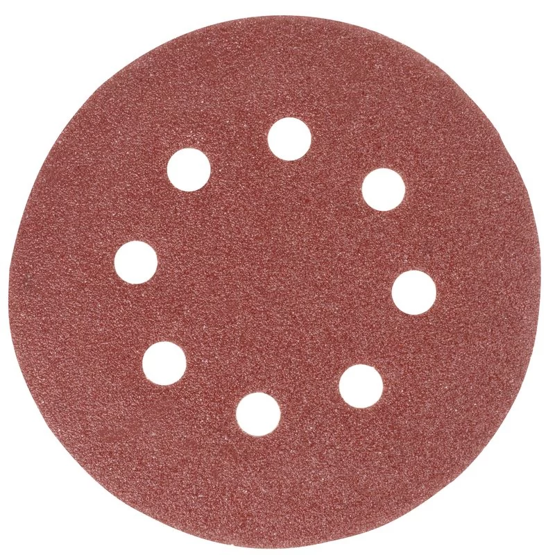 Csiszolókorong Worcraft CRS-S20Li, excentercsiszolóhoz, 125 mm, P100, papír, csiszoló, csomag 5 db