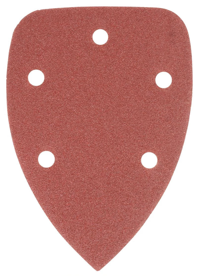 Csiszolólap Worcraft CPMS-S20Li, csiszolóhoz, delta, papír, 98x140 mm, P60, csiszoló, csomag 5 db