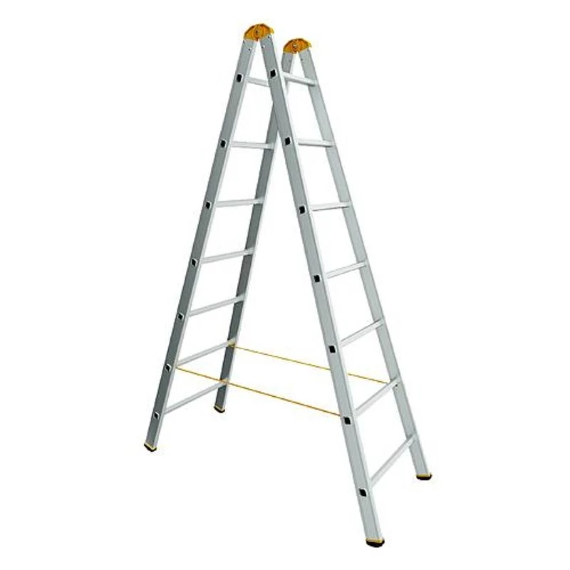 Létra ALVE FORTE PROFI PLUS 8908, 2x8, állólétra, dupla