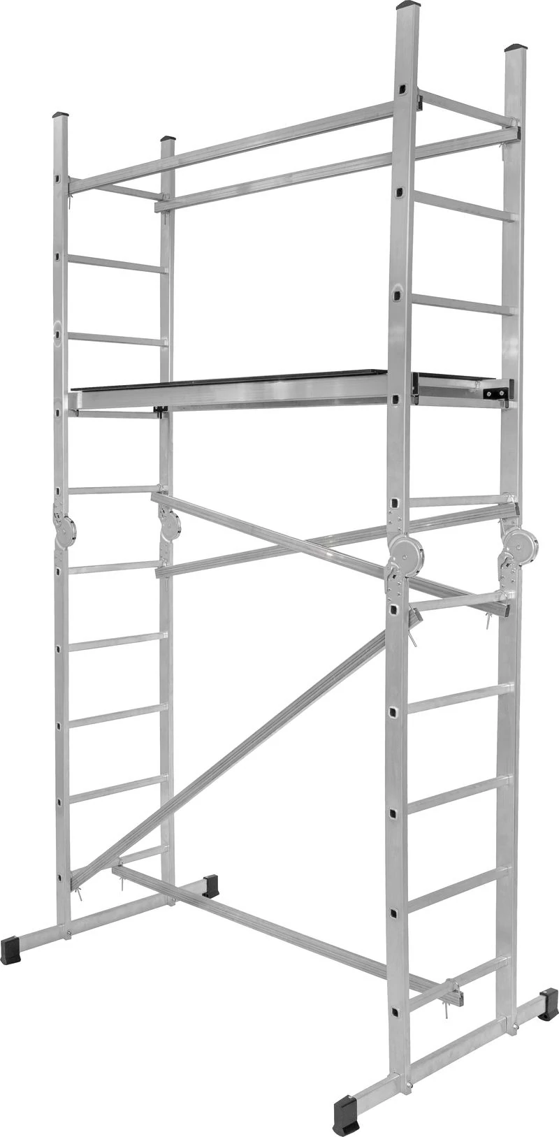 Állvány Strend Pro IKAR, platformmal, alumínium, 2x5, 3 az 1-ben, max. 400 cm, max. 150 kg