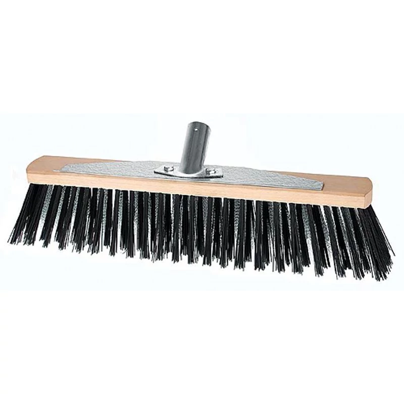Seprű Geco U400.3 DUO, 400 mm, PVC/acél sörték, úttisztító