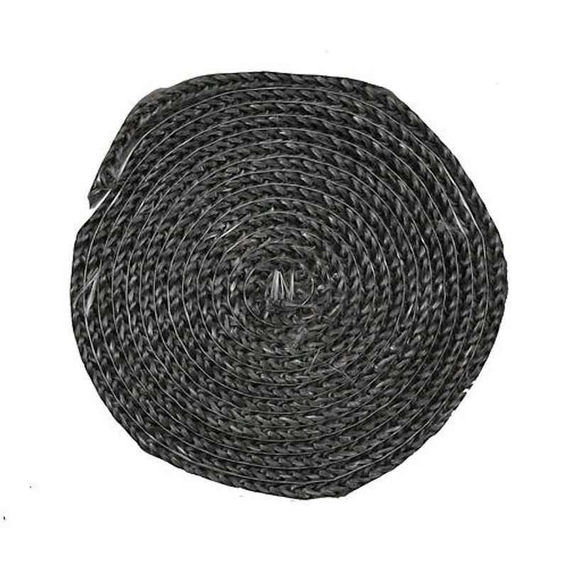 Tömítőzsinór Strend Pro, L-2.5 m, lapos 12 mm, üvegtömítő zsinór, ajtókhoz, kandallókhoz, kályhákhoz