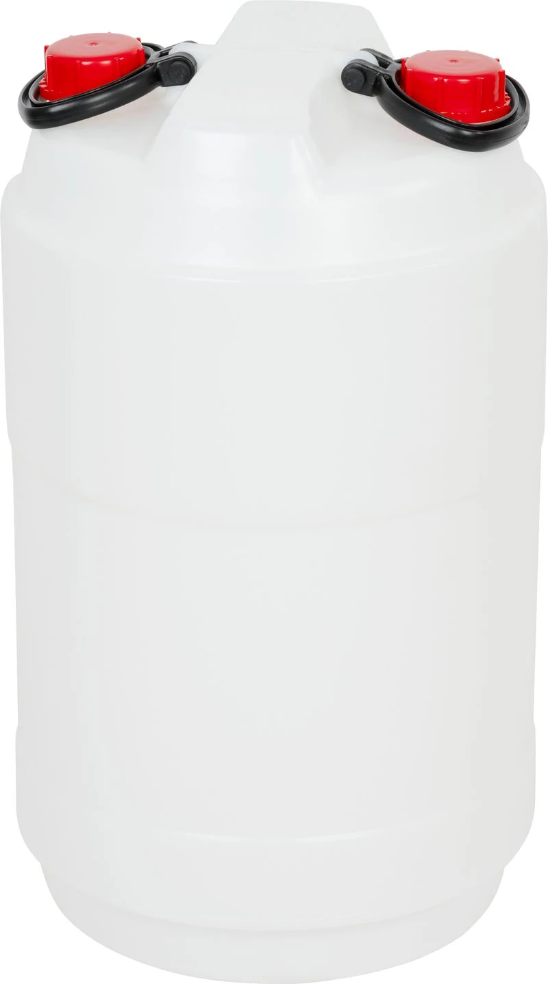 Hordó JPP-D 50 liter UN, kétnyílású műanyag hordó erjesztéshez, ivóvízhez, HDPE