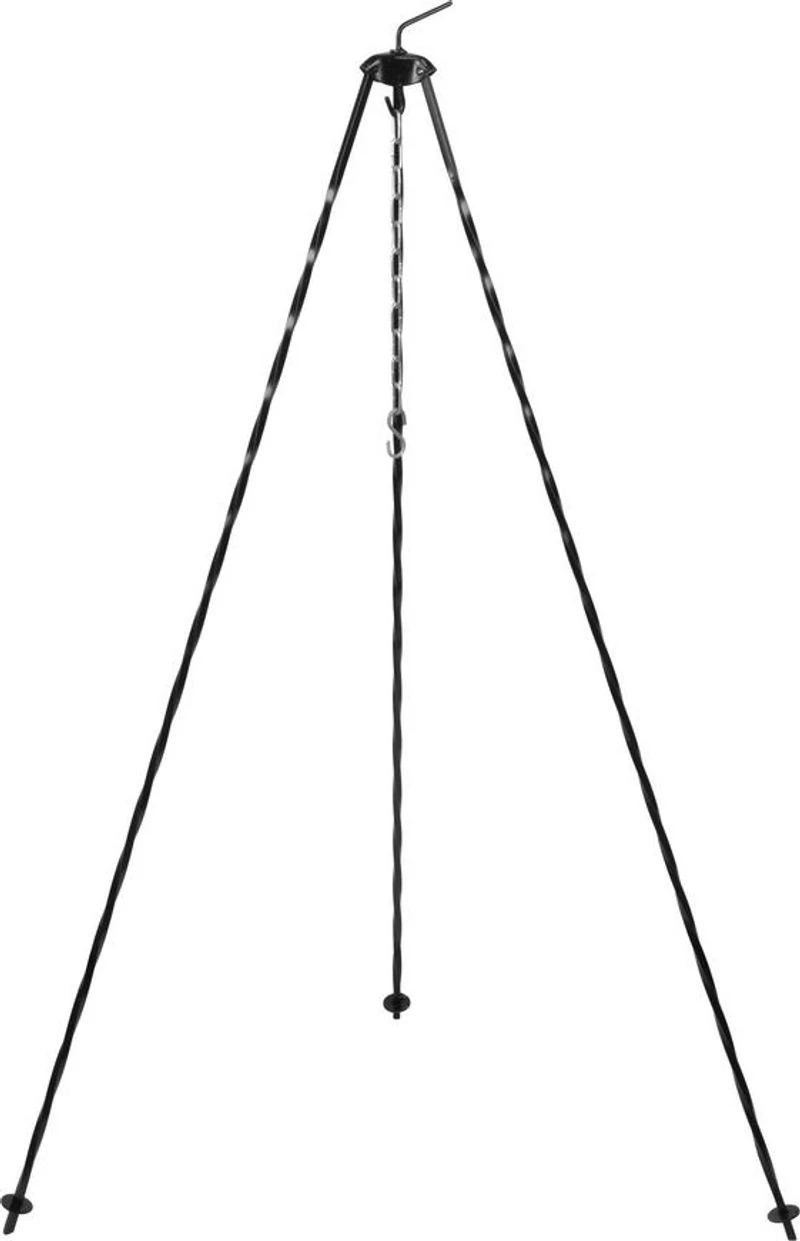 Állvány Piknik-Castler, 1000 mm, horog lánccal, bográcshoz, 8 mm