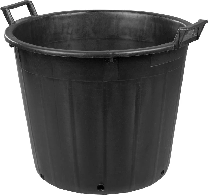 Edény ICS P134044, 32 liter, 44 cm, kerek, perforált alj, lyukakkal, 2 fogantyúval, magasság 35 cm