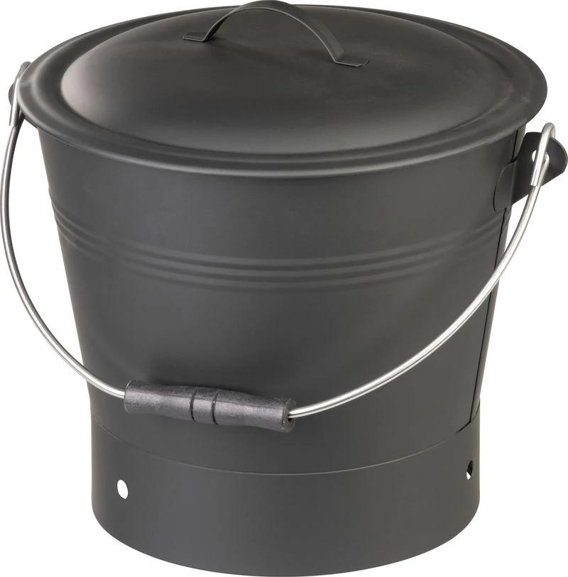 Edény Strend Pro, hamutartó edény, fedéllel, 8 liter, vödör