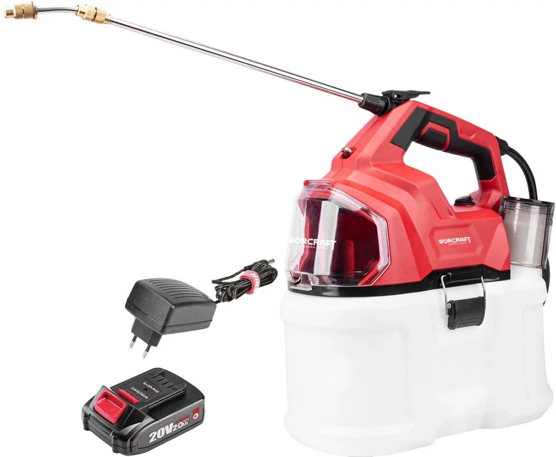 Permetező Worcraft CBS-S20Li-8L ShareSYS, 8 literes, 20V, 10W, SZETT 1x 2.0 Ah akkumulátor, 1x töltő