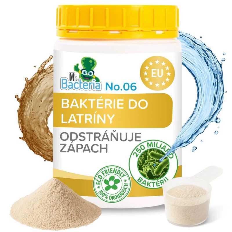 Aktivátor Mr.Bacteria No.6, latrinához, 500 g