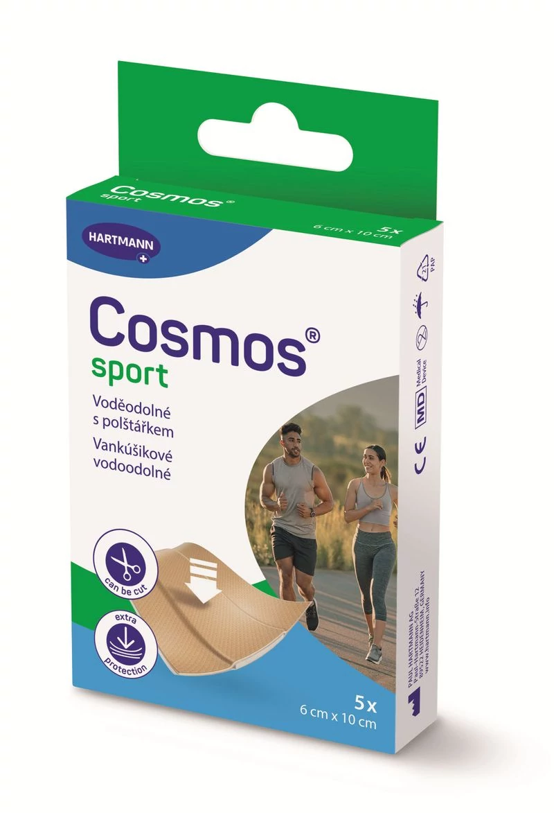 Tapasz Cosmos sport, 6x10 cm, 5 db