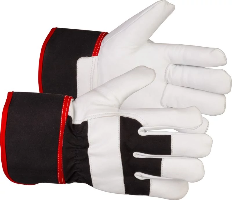 Kesztyű Strend Pro Janus Winter, téli, védő, bélelt, textil/bőr, méret 11/XXL, bliszter