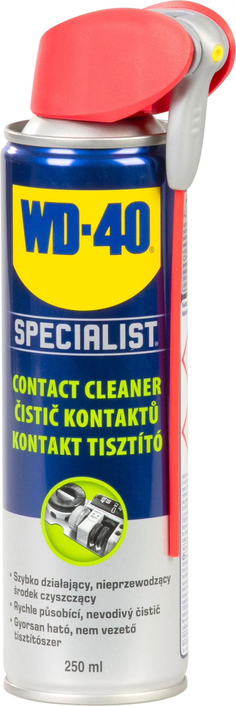 Spray WD-40® Specialist, Gyorsan száradó kontakttisztító, 250 ml