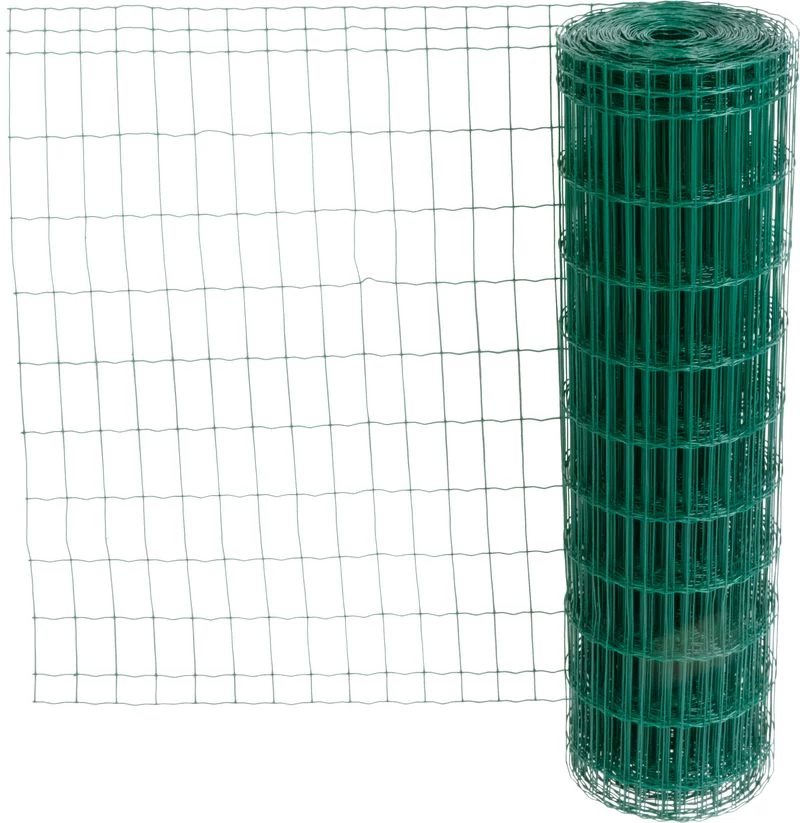 Kerítés EUROPLAST 2, 1000/100x50/2,20 mm, zöld, RAL 6005, horganyzott + PVC, 25 m-es tekercs