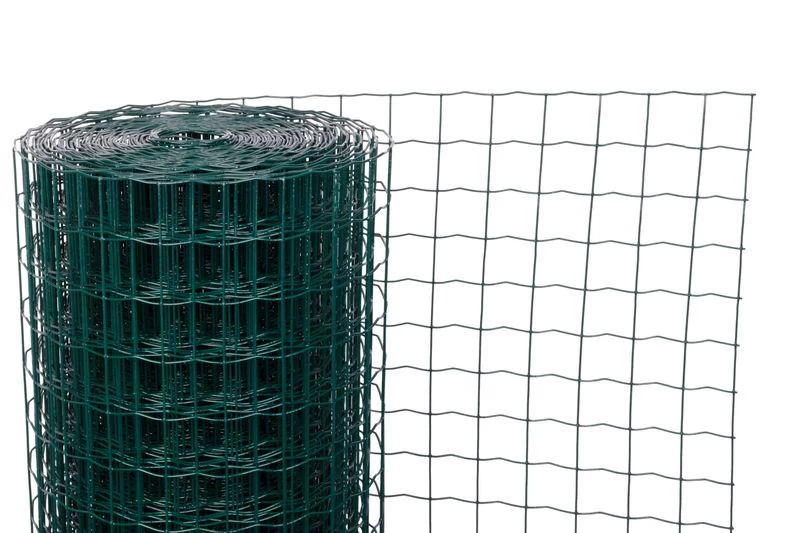 Kerítés EUROPLAST 3, 1250/50x50/2,20 mm, zöld, RAL 6005, horganyzott + PVC, 25 m-es tekercs
