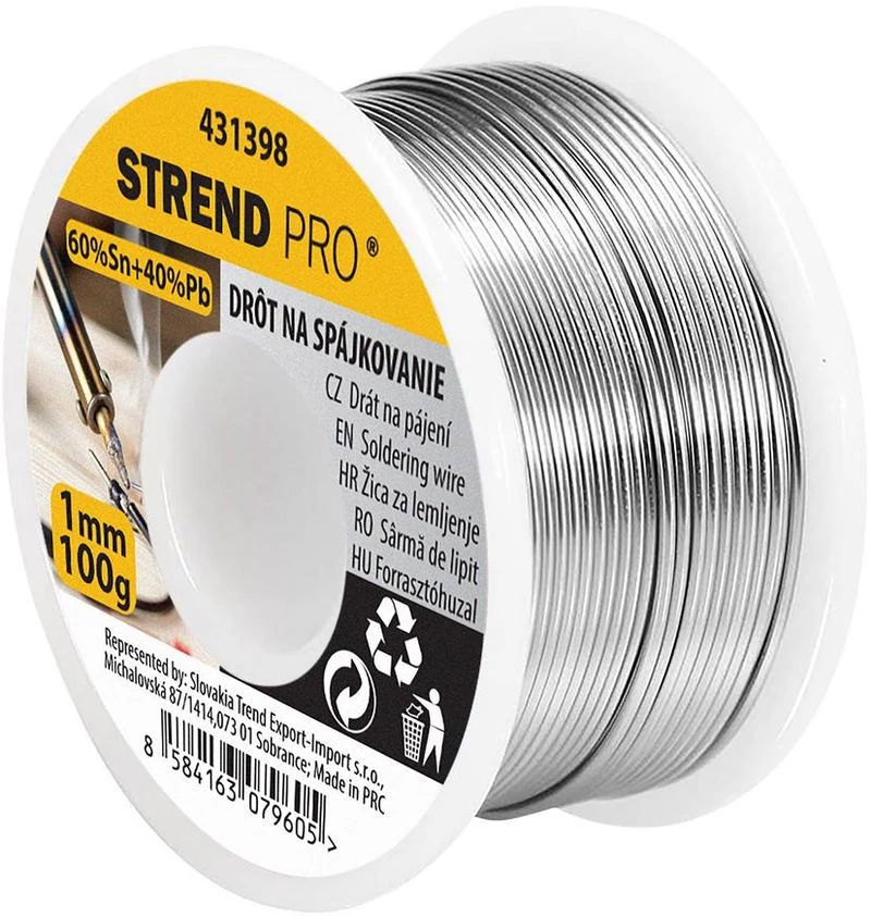 Ón Strend Pro, forrasztáshoz, 1 mm, 250 g