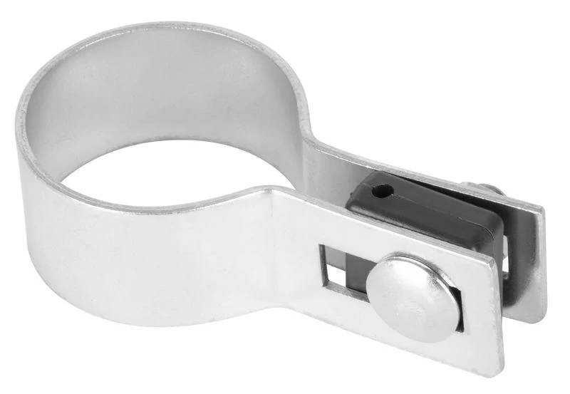 Bilincs Strend Pro EUROSTANDARD, 48 mm, vég, horganyzott, kerek oszlophoz