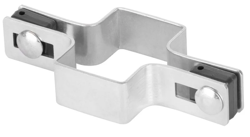 Bilincs Strend Pro EUROSTANDARD, 60x40 mm, átmenő, horganyzott, szögletes oszlophoz