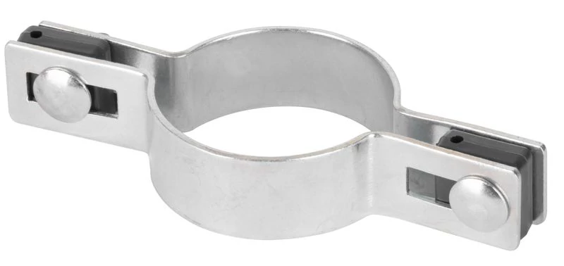 Bilincs Strend Pro EUROSTANDARD, 48 mm, átmenő, horganyzott, kerek oszlophoz